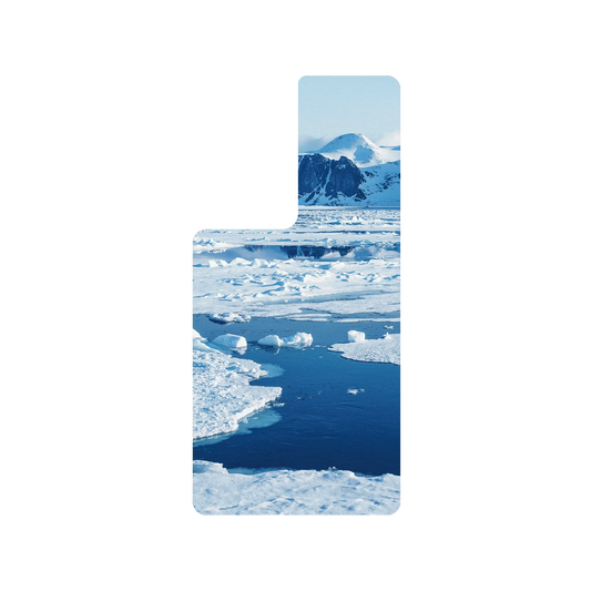 RHINOSHIELD SolidSuit Samsung Galaxy S22 Ultra Case: Original Designs - The Masterpiece of Nature (Svalbard Glacier)