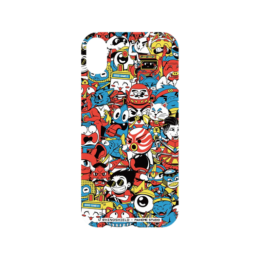 RHINOSHIELD X Paiheme Studio Mod NX iPhone XR Case - All Stars Backplate