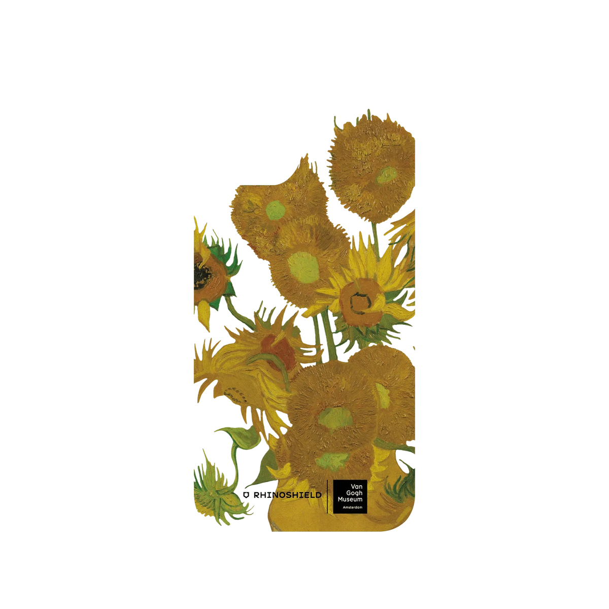 RHINOSHIELD X Van Gogh Museum  Clear iPhone 13 Case - Sunflowers - Transparent