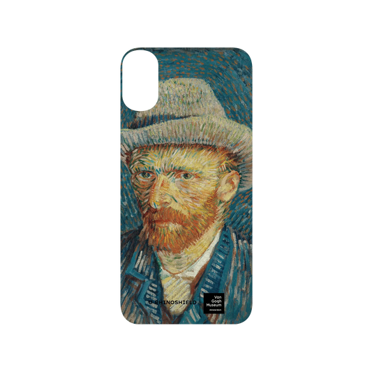 RHINOSHIELD X Van Gogh Museum  SolidSuit iPhone XS Case - Vincent's Self-Portrait with Grey Felt Hat