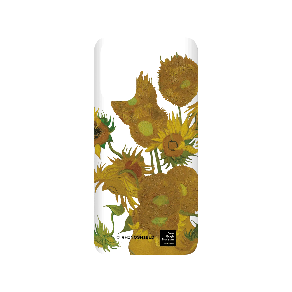 RHINOSHIELD X Van Gogh Museum  SolidSuit Samsung Galaxy S20 (4G/5G) Case - Sunflowers - Transparent