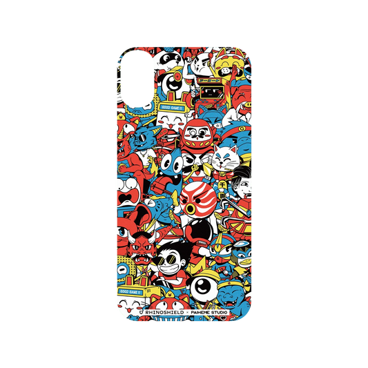 RHINOSHIELD X Paiheme Studio SolidSuit iPhone XR Case - All Stars