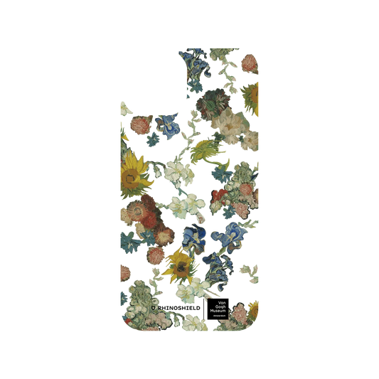 RHINOSHIELD X Van Gogh Museum  Clear iPhone 13 Case - Vincent's Flowers - 50th Anniversary Transparent