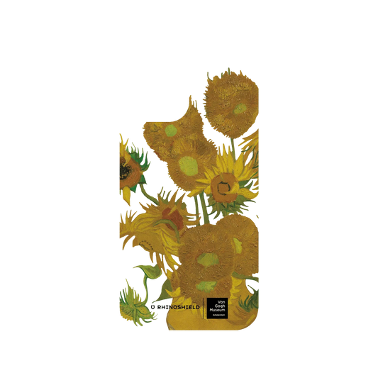 RHINOSHIELD X Van Gogh Museum  Clear iPhone 12 Pro Case - Sunflowers - Transparent