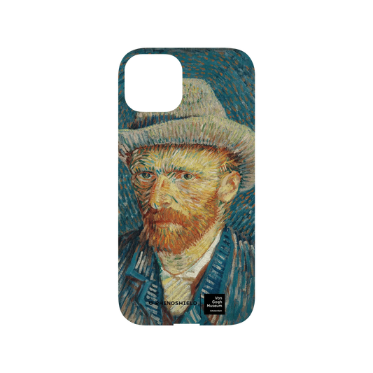 RHINOSHIELD X Van Gogh Museum  Mod NX iPhone 13 Case - Vincent's Self-Portrait with Grey Felt Hat Backplate