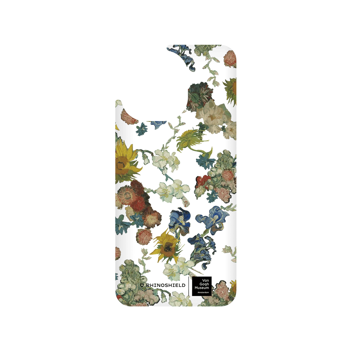 RHINOSHIELD X Van Gogh Museum  SolidSuit Xiaomi Mi 11 Case - Vincent's Flowers - 50th Anniversary Transparent