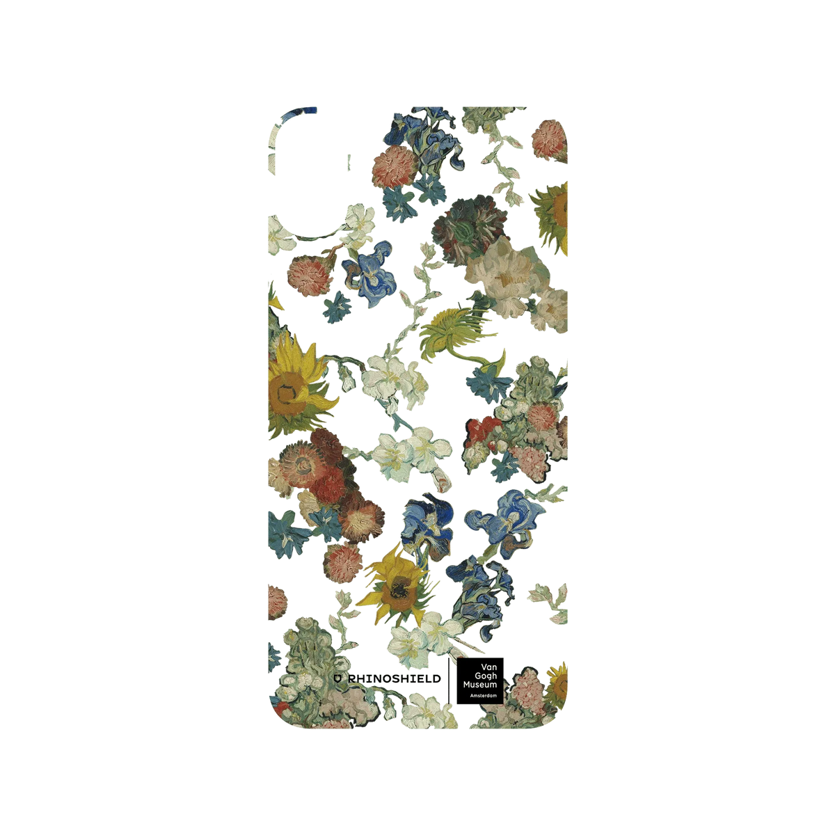 RHINOSHIELD X Van Gogh Museum  SolidSuit iPhone XS Max Case - Vincent's Flowers - 50th Anniversary Transparent