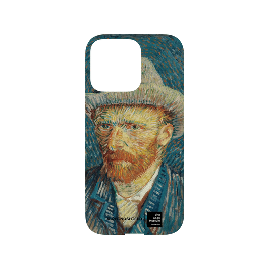 RHINOSHIELD X Van Gogh Museum  Mod NX iPhone 13 Pro Case - Vincent's Self-Portrait with Grey Felt Hat Backplate