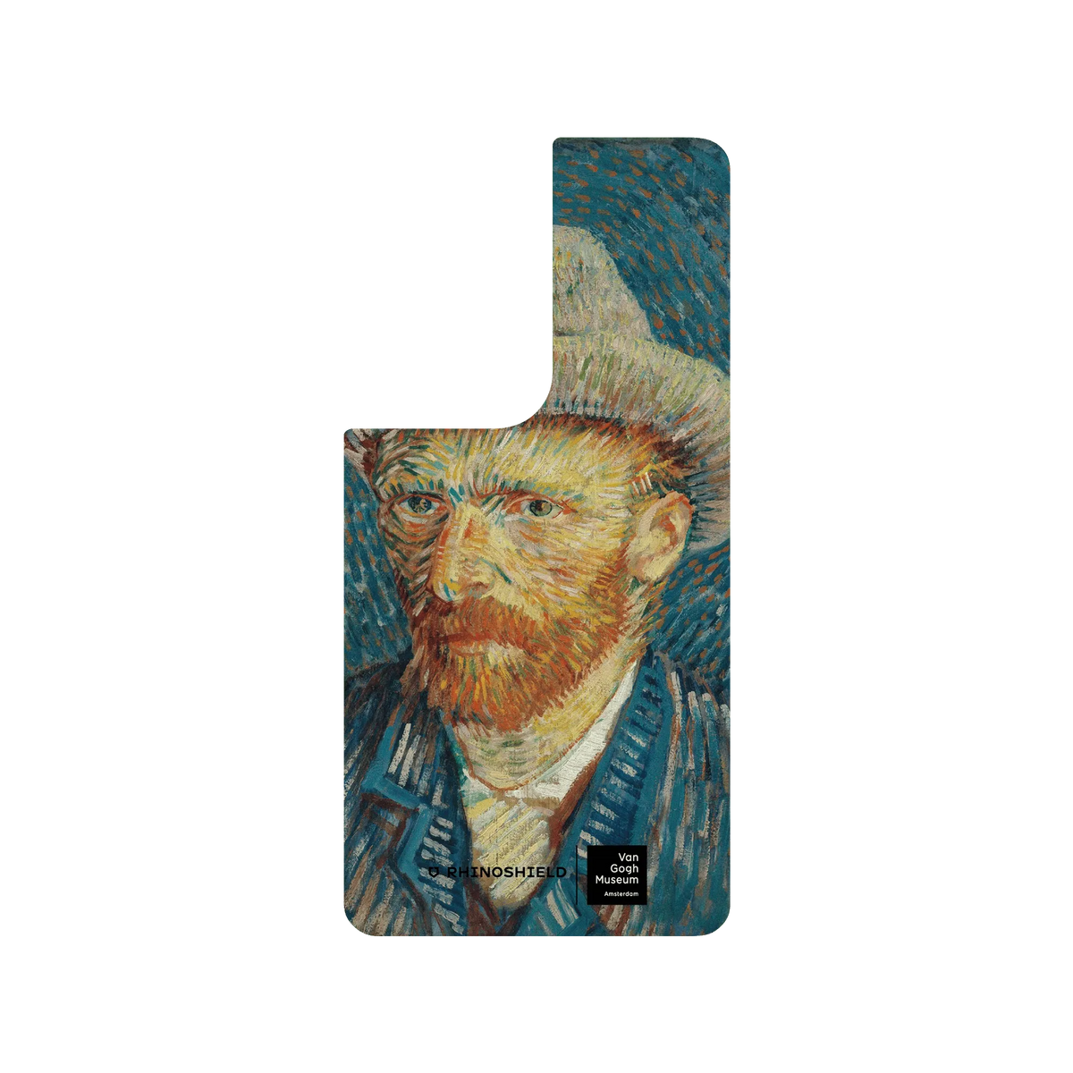 RHINOSHIELD X Van Gogh Museum  SolidSuit Samsung Galaxy S21 Ultra Case - Vincent's Self-Portrait with Grey Felt Hat
