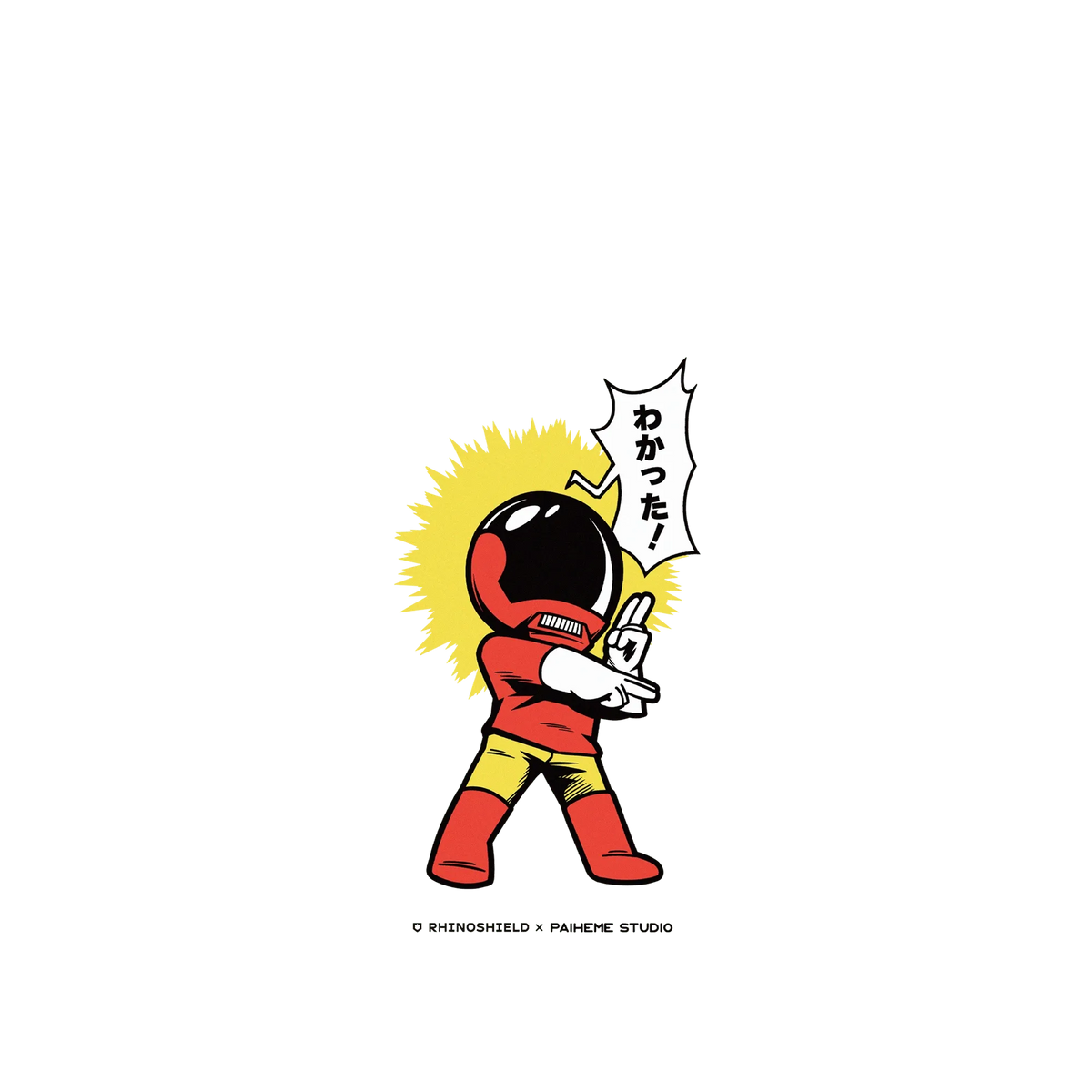 RHINOSHIELD X Paiheme Studio SolidSuit iPhone 13 mini Case - Kaskman