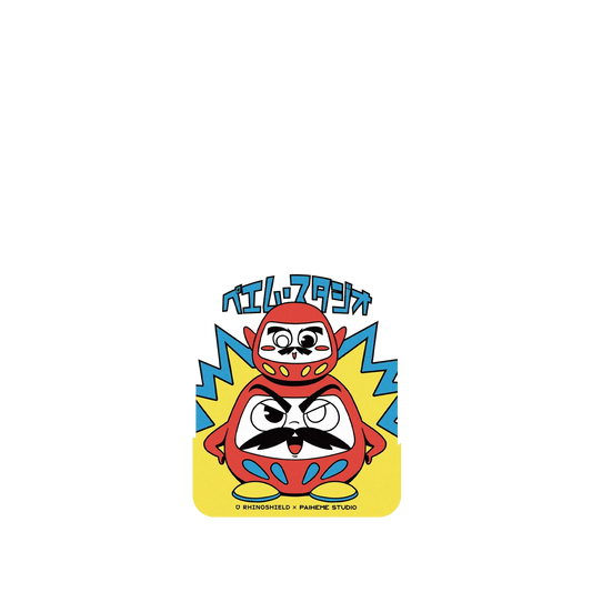 RHINOSHIELD X Paiheme Studio SolidSuit Samsung Galaxy A73 Case - Daruma Family