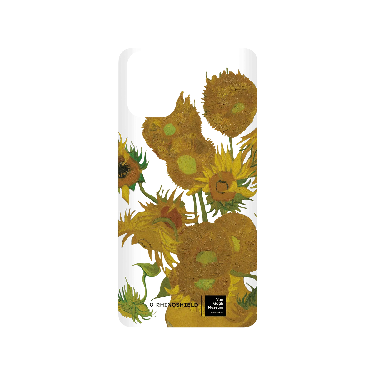 RHINOSHIELD X Van Gogh Museum  SolidSuit Samsung Galaxy A51 (4G) Case - Sunflowers - Transparent