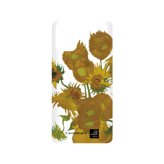 RHINOSHIELD X Van Gogh Museum  SolidSuit Samsung Galaxy A51 (4G) Case - Sunflowers - Transparent