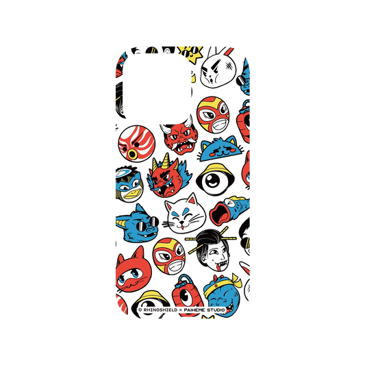 RHINOSHIELD X Paiheme Studio Mod NX iPhone 13 Pro Case - All Heads Backplate