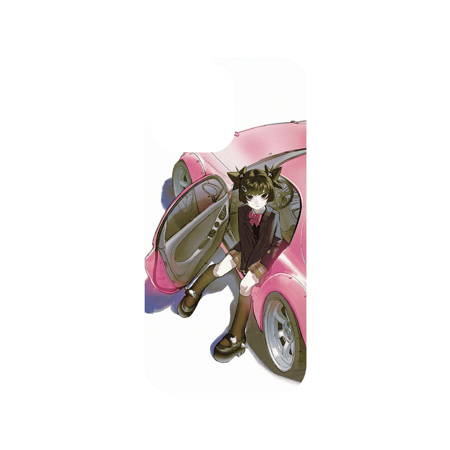 RHINOSHIELD X Vinne JellyTint (MagSafe compatible) iPhone 14 Pro Max - Pink Wheels