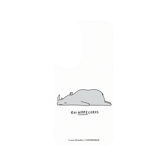 RhinoShield X I Love Doodle SolidSuit (MagSafe compatible) Samsung Galaxy S24+ Case - Rhinopeceros