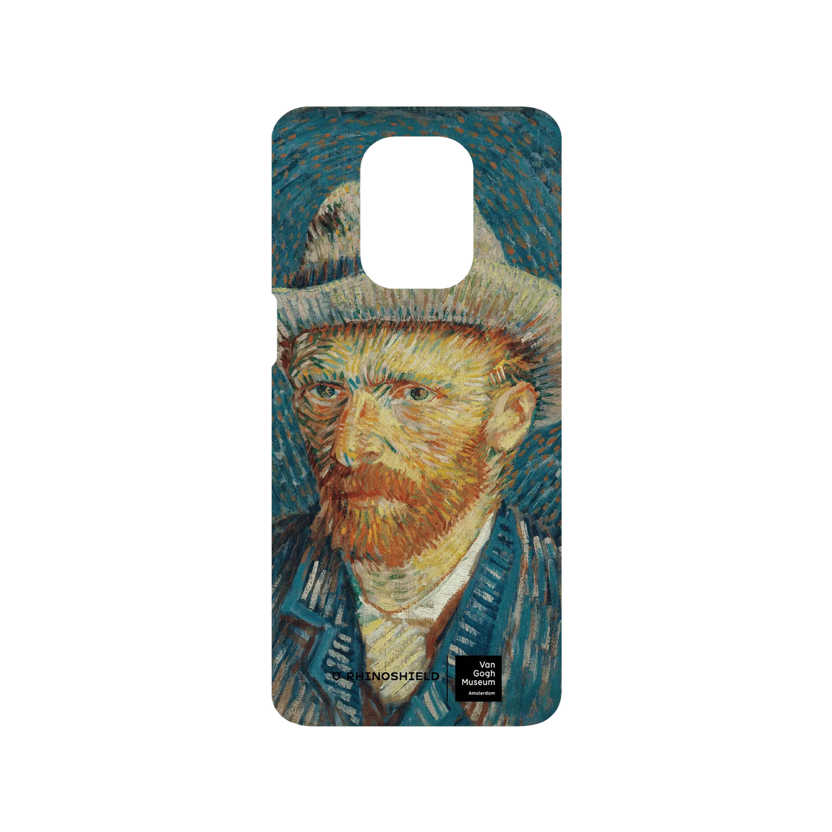 RHINOSHIELD X Van Gogh Museum  SolidSuit Redmi Note 9S Case - Vincent's Self-Portrait with Grey Felt Hat
