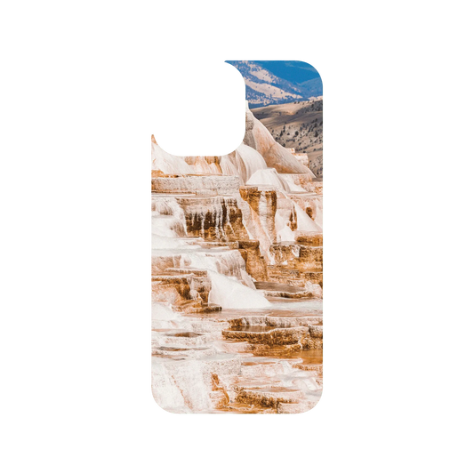 RHINOSHIELD Clear iPhone 13 Pro Max Case: Original Designs - The Masterpiece of Nature (Yellowstone National Park)
