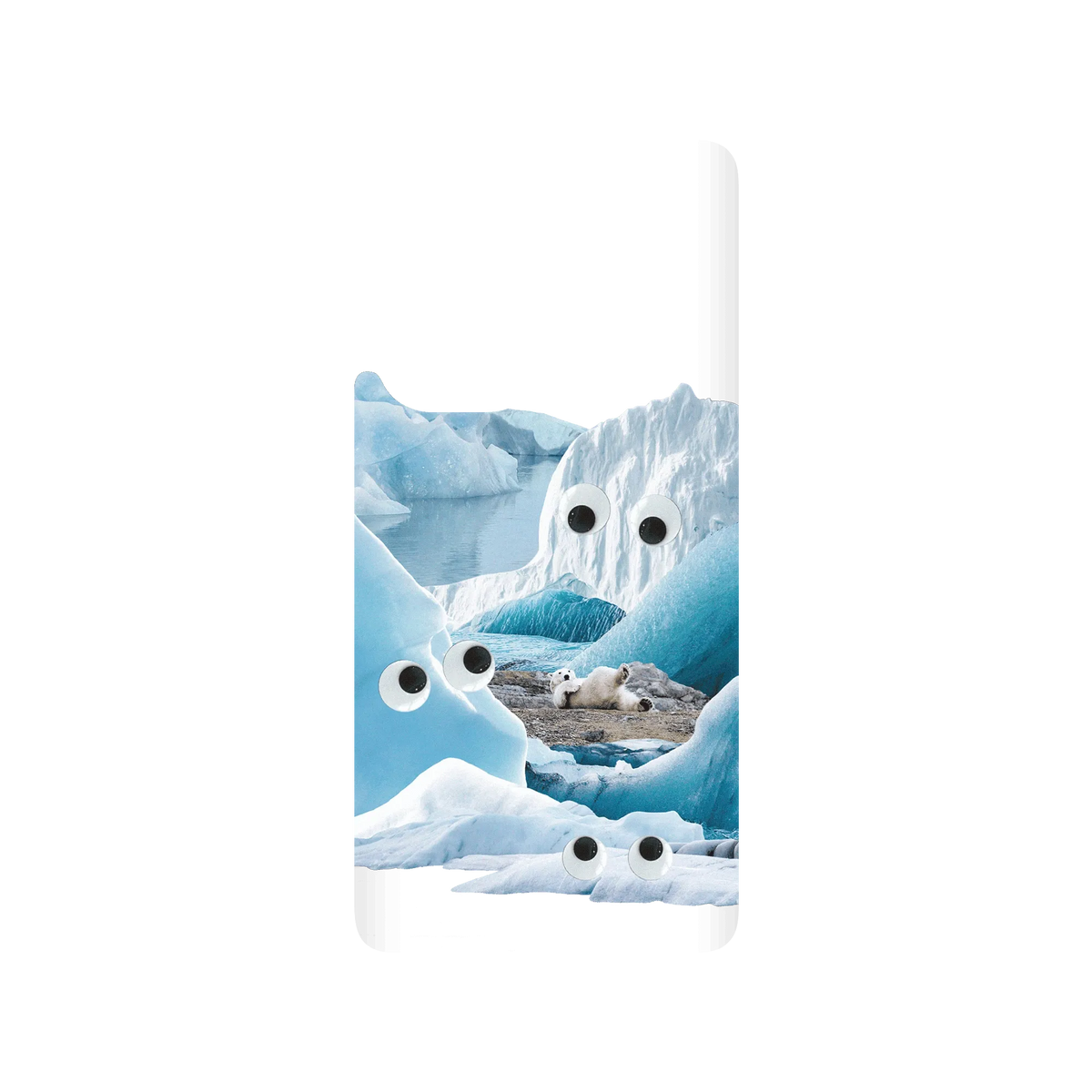 RHINOSHIELD SolidSuit OnePlus 9 Pro Case: Original Designs - Arctic Glacier's Eyes On You