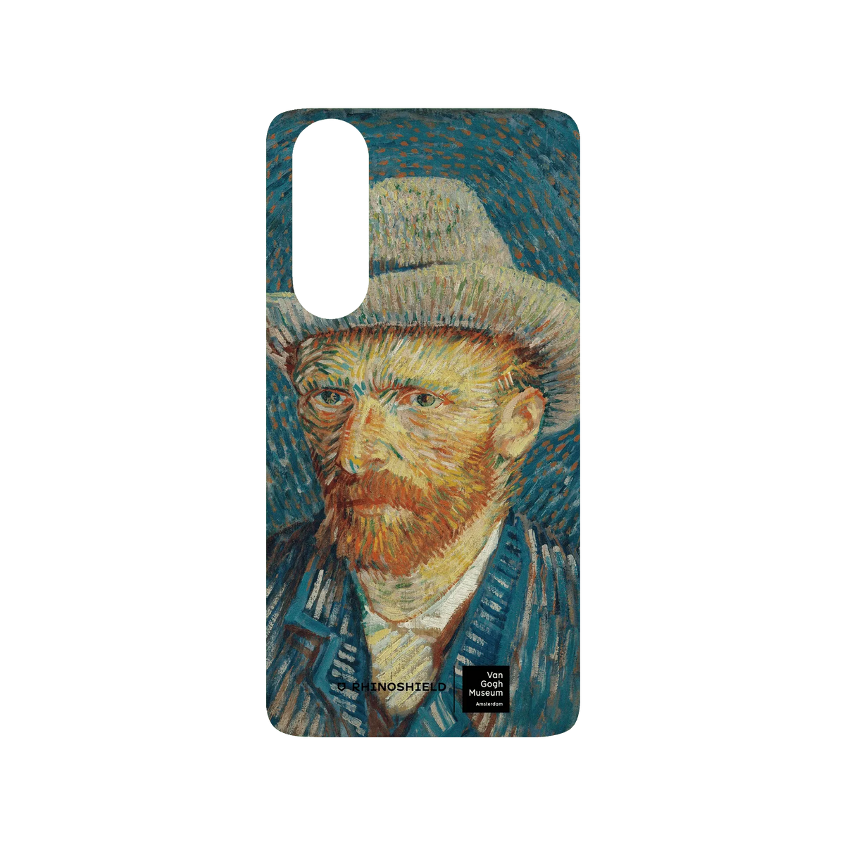 RHINOSHIELD X Van Gogh Museum  SolidSuit Huawei P30 Case - Vincent's Self-Portrait with Grey Felt Hat