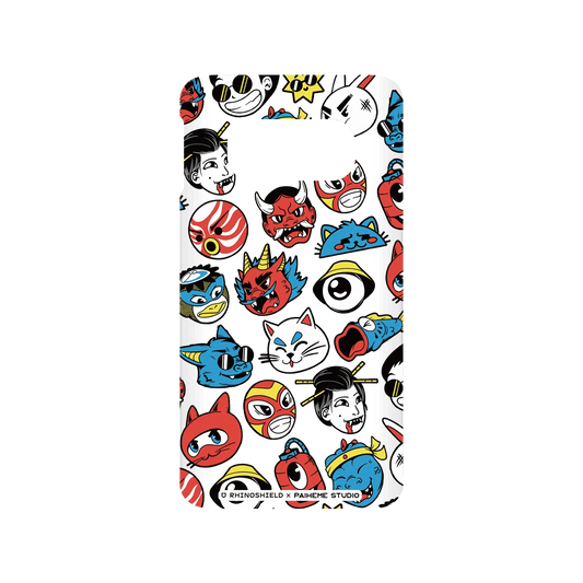 RHINOSHIELD X Paiheme Studio SolidSuit Samsung Galaxy S10e Case - All Heads