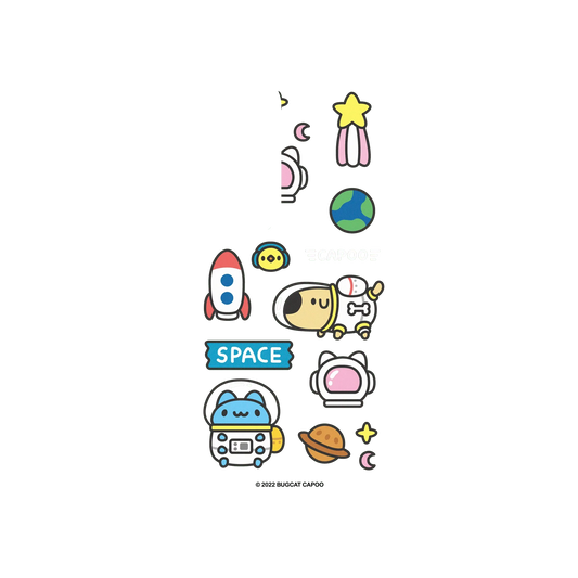 RHINOSHIELD X BUGCAT CAPOO SolidSuit Samsung Galaxy S24+ Case - The Universe Of Capoo