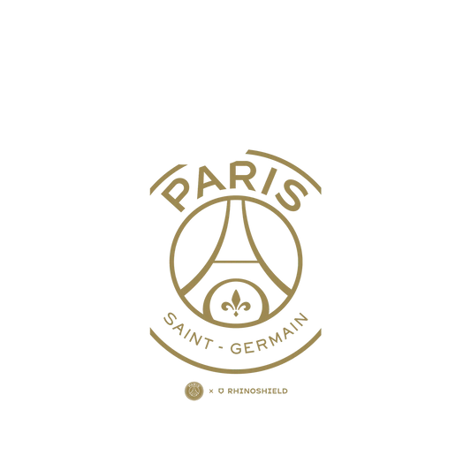 RhinoShield X PSG Clear iPhone 13 Pro Case - PSG Oversize Gold