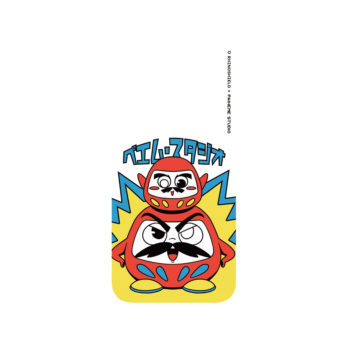 RHINOSHIELD X Paiheme Studio SolidSuit iPhone 13 mini Case - Daruma Family