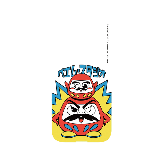 RHINOSHIELD X Paiheme Studio Mod NX iPhone 13 Pro Case - Daruma Family Backplate