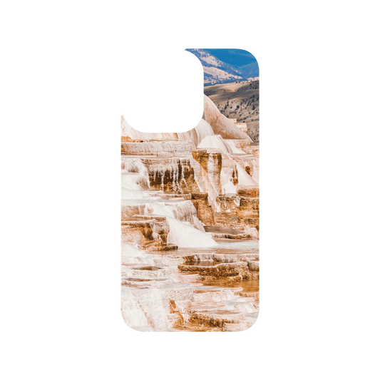 RHINOSHIELD Clear iPhone 13 Pro Case: Original Designs - The Masterpiece of Nature (Yellowstone National Park)