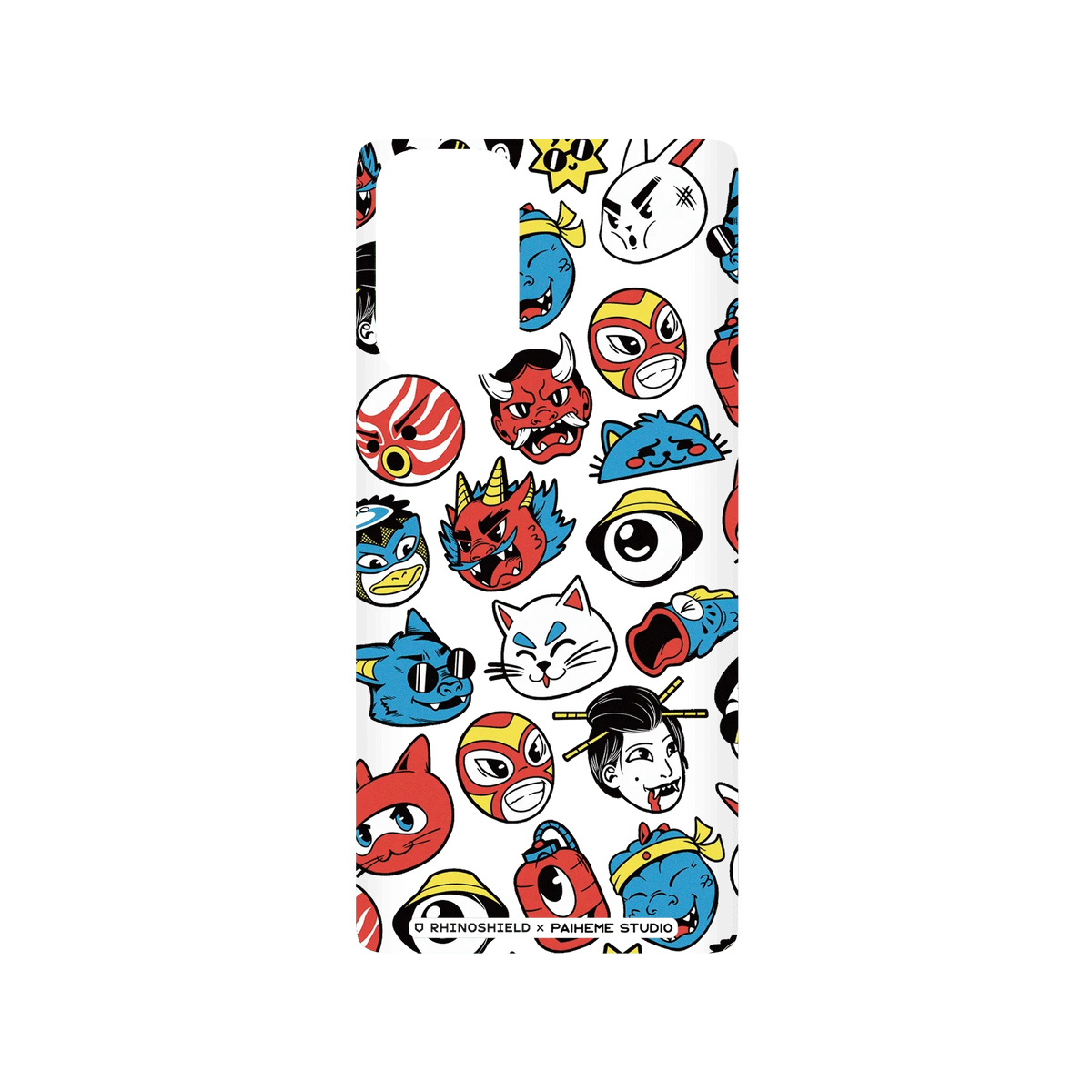 RHINOSHIELD X Paiheme Studio SolidSuit Samsung Galaxy Note20 (4G/5G) Case - All Heads