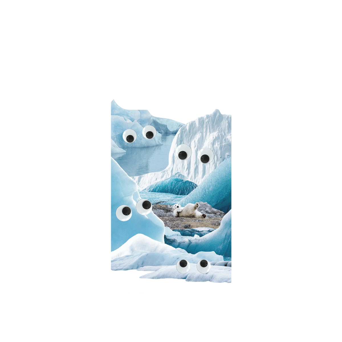 RHINOSHIELD SolidSuit iPhone 12 Pro Max Case: Original Designs - Arctic Glacier's Eyes On You