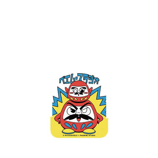 RHINOSHIELD X Paiheme Studio SolidSuit Samsung Galaxy S22 Case - Daruma Family
