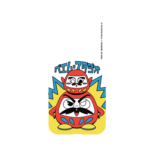 RHINOSHIELD X Paiheme Studio Mod NX iPhone 11 Case - Daruma Family Backplate