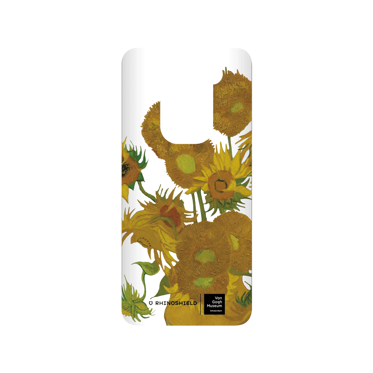 RHINOSHIELD X Van Gogh Museum  SolidSuit Redmi Note 9 (4G Global) Case - Sunflowers - Transparent