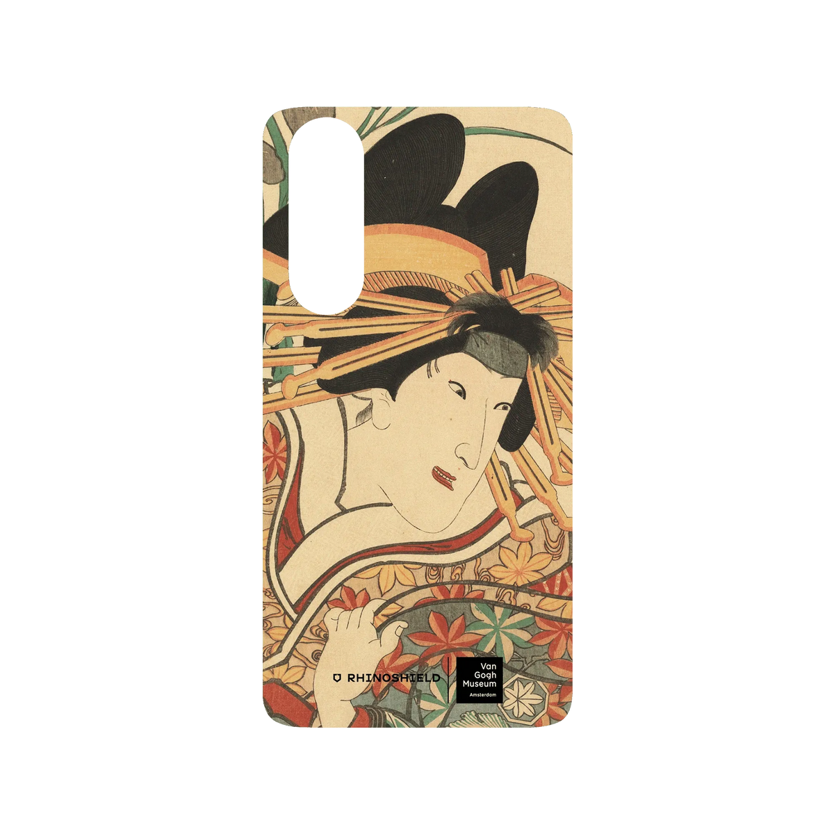 RHINOSHIELD X Van Gogh Museum  SolidSuit Huawei P30 Case - Actor Iwai Kumesaburō (III) in the Role of the Courtesan