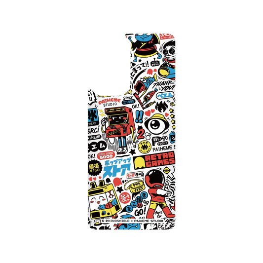 RHINOSHIELD X Paiheme Studio SolidSuit Redmi Note 10 Pro 4G (Global) Case - Retro Games Color