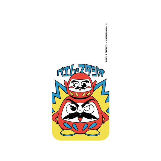 RHINOSHIELD X Paiheme Studio SolidSuit iPhone 13 Pro Case - Daruma Family