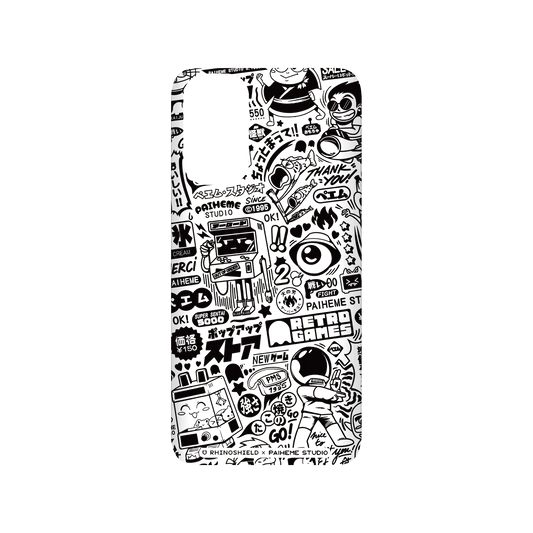 RHINOSHIELD X Paiheme Studio SolidSuit Samsung Galaxy S20 (4G/5G) Case - Retro Games