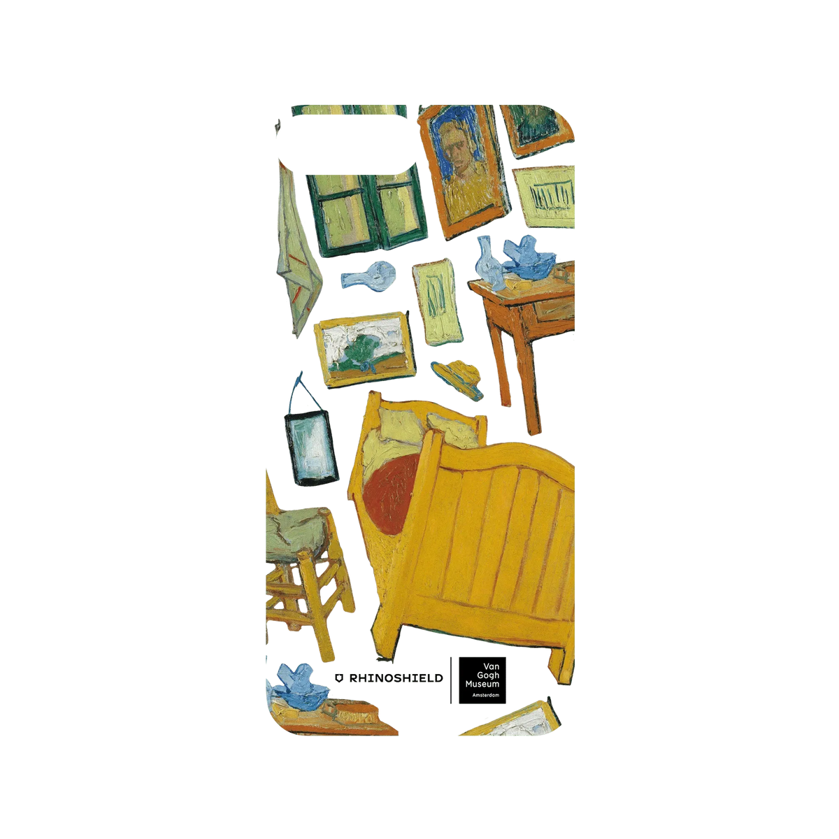 RHINOSHIELD X Van Gogh Museum  Mod NX iPhone 7 Plus Case - The Bedroom - Transparent Backplate