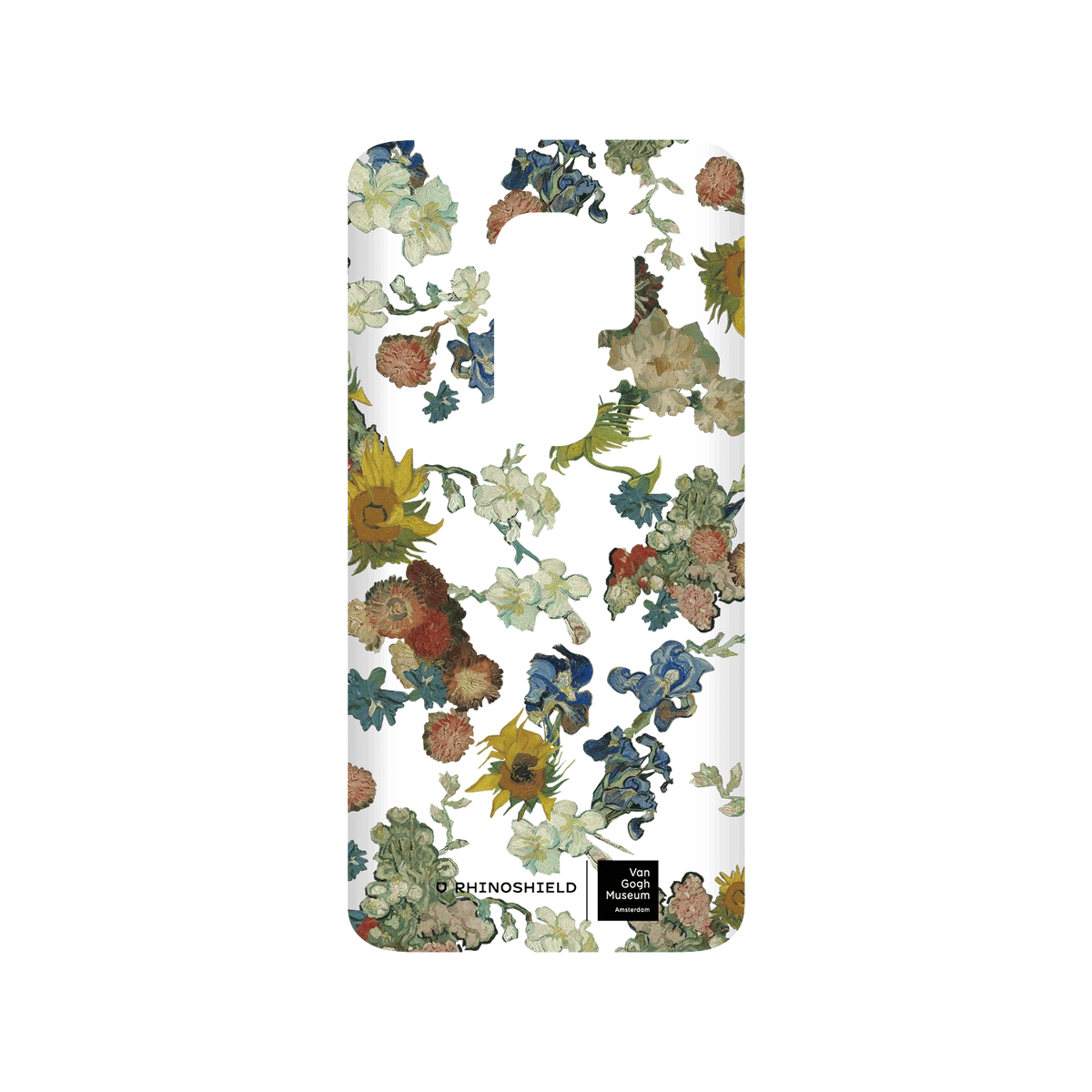 RHINOSHIELD X Van Gogh Museum  SolidSuit Samsung Galaxy S9+ Case - Vincent's Flowers - 50th Anniversary Transparent