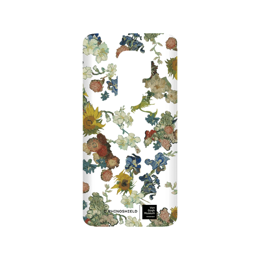 RHINOSHIELD X Van Gogh Museum  SolidSuit Samsung Galaxy S9+ Case - Vincent's Flowers - 50th Anniversary Transparent