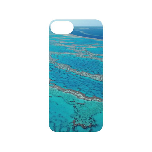 RHINOSHIELD Mod NX iPhone SE (3rd generation) Case: Original Designs - The Masterpiece of Nature (Great Barrier Reef) Backplate