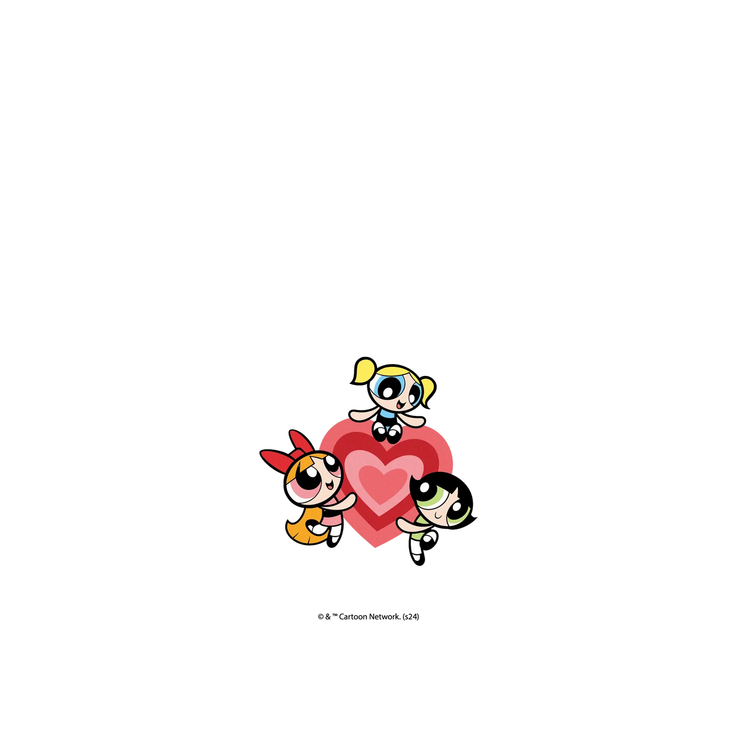 iPhone 14 Pro Max 犀牛盾JellyTint (MagSafe 兼容)透明手機殼 The Powerpuff Girls 飛天小女警 - 愛心徽章
