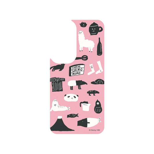 RhinoShield X Laimo SolidSuit (MagSafe compatible) Samsung Galaxy S24 Case - LAIMO Frameless Pink