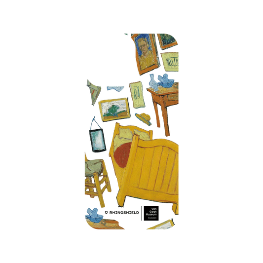 RHINOSHIELD X Van Gogh Museum  SolidSuit iPhone 13 Pro Max Case - The Bedroom - Transparent