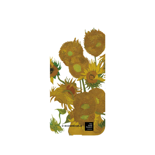 RHINOSHIELD X Van Gogh Museum  Mod NX iPhone XS Max Case - Sunflowers - Transparent Backplate
