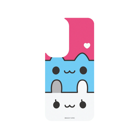 RhinoShield X BUGCAT CAPOO SolidSuit (MagSafe compatible) Samsung Galaxy S24 Case - Capoo Rabbit Jenga