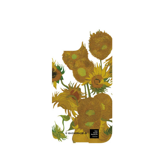 RHINOSHIELD X Van Gogh Museum  Mod NX iPhone 13 mini Case - Sunflowers - Transparent Backplate