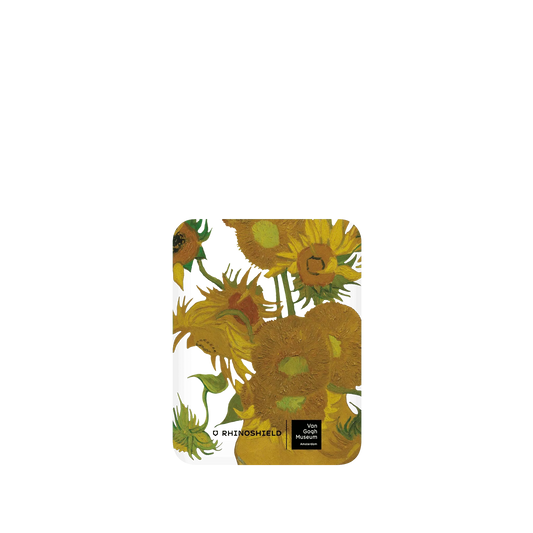 RHINOSHIELD X Van Gogh Museum  SolidSuit Google Pixel 5 Case - Sunflowers - Transparent